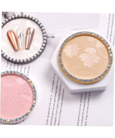 6 Pcs Nail Art Palette Set - Makeup & Nail Display Plates - Assorted Colors - Perfect for Nail Art Supplies & Resin Display - Buy Online on GoSupps.com