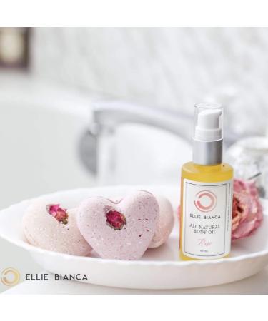 Luxury Rose Body Oil | Deep Hydration & Skin Restoration | Ultra-Hydrating Massage & Cuticle Oil for Face Hands & Body - Buy Online on GoSupps.com