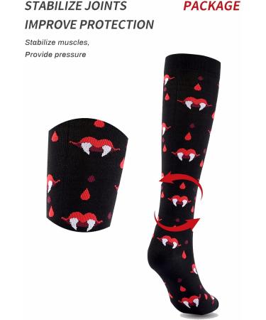 WSYKC Compression Socks for Men & Women | Sports Closed Toe Stockings for Edema & Swelling | S/M Sizes Available - Buy Online on GoSupps.com