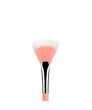 Bdellium Tools Pink Bambu Series 925 Duet Fiber Fan Makeup Brush - Soft Synthetic Fibers for Light Application & Blending (1pc) - International Shipping Available - Buy Online on GoSupps.com