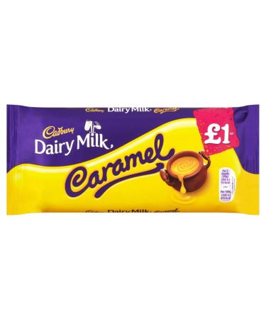 Cadbury Caramel Milk 120g Pack of 13