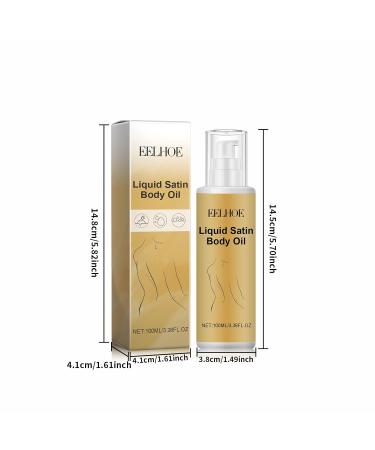 JOYVOIDX Firming & Hydrating Body Oil for Skin Elasticity with Hyaluronic Acid Shea Butter and Squalane Moisturizing Treatment to Improve Skin Texture and Tone 100ml - Buy Online on GoSupps.com