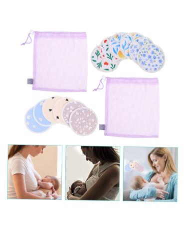 Buy iFundom Washable Breastfeeding Pads | 1 Set Cotton Breast Milk Cushions | Reusable Soft TPU Coated | Ideal for Moms - Buy Online on GoSupps.com