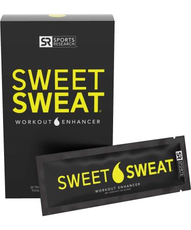 Sports Research Sweet Sweat Workout Enhancer 20 Travel Packets 0.53 oz (15 g) Each