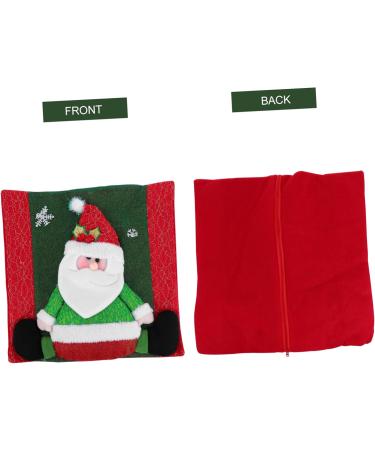Zerodeko 3 Pcs Christmas Throw Pillowcase Christmas Case Christmas Pillow Cover Christmas Decor Pillow Covers for Couch Christmas Cover Sofa Pillow Christmas Utenciles Cartoon Elder Cloth - Buy Online on GoSupps.com
