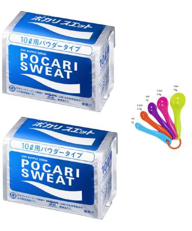 Otsuka Pharmaceutical Pocari Sweat Powder for 10l x 2 pack ( 5.29gallon) - Includes Original Measuring spoon