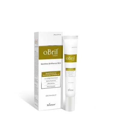 Brinton Obril Cream for Melasma & Hyperpigmentation | Enhances Skin Appearance & Even Tone | 0.70 oz.