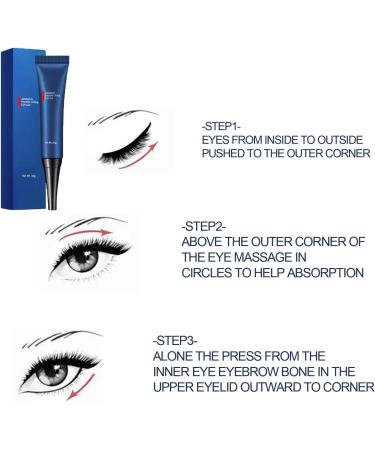 Awaken Peptide Lifting Eye Gel Eye Cream Firm Peptide Firming Eye Gel Open Eyes Awaken Peptide Lifting Eye Gel for Women Men (5PCS) - Buy Online on GoSupps.com