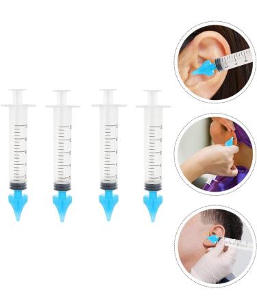 Healeved Ear Cleaner 12 pcs - Ear Wax Removal Syringe Tool Set - Assorted Colors - Ear Irrigation and Cleaning Kit - Buy Online on GoSupps.com