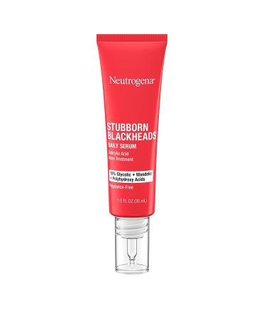 Neutrogena Blackheads Daily Acne Facial Serum | Salicylic Glycolic Acids | Oil-Free Serum for Acne-Prone Skin | Clears Clogged Pores | 1 fl. oz - Buy Online on GoSupps.com