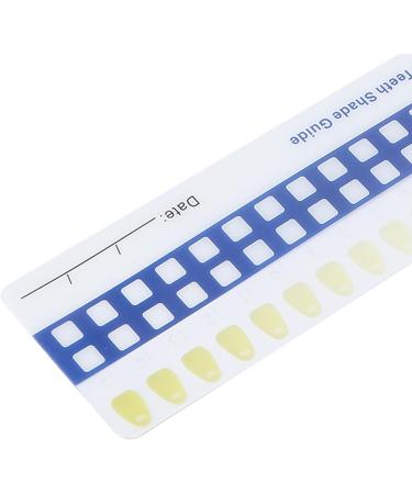 Portable Teeth Color Chart | Professional Whitening Shade Guide for Home & Travel | Ideal for Dentists & Dental Clinics - Buy Online on GoSupps.com