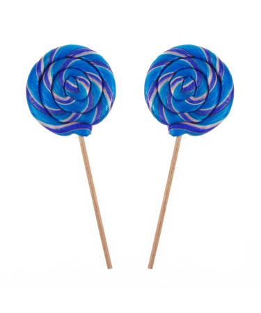 Lollipops Handmade Round Lollies with the taste of tropical fruits 25 grams Set of 8 pieces - Buy Online on GoSupps.com