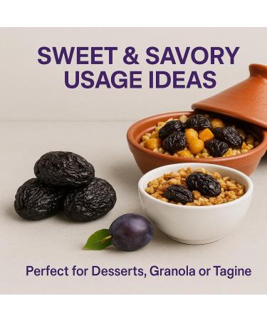  GiDeli GiDeli Dried Plums 100g Stone-Free Unsweetened from Chile - Buy Online on GoSupps.com