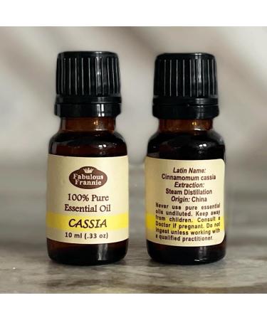 Fabulous Frannie Cassia Essential Oil 10ml - 100% Pure & Undiluted - Buy Internationally - Buy Online on GoSupps.com