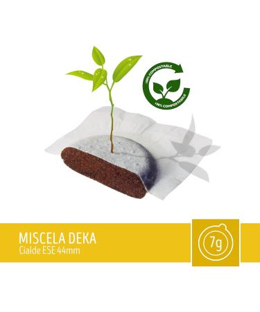  caff toraldo CAFF TORALDO | ESE 44 Pods | Selected Coffee Grilled and Roasted in Italy | Excellence of Neapolitan Coffee (600 Waffles Mix Dek) - Buy Online on GoSupps.com