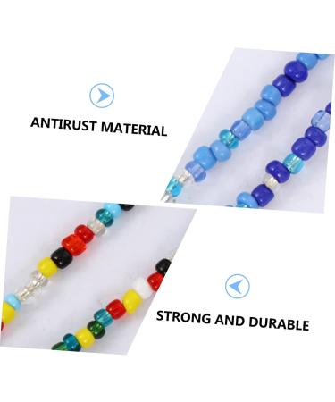 Magiclulu 6 Pack Glasses Mask Chain - Slipproof Holders & Hanging Pearl Accessories for Glasses & Masks - Buy Online on GoSupps.com