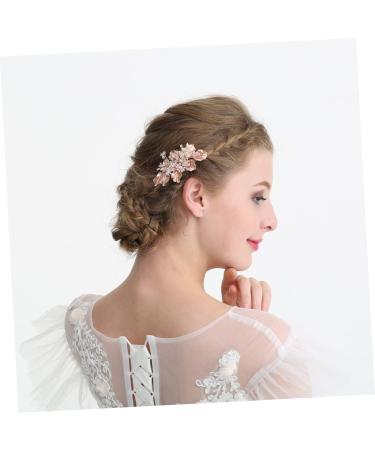 DOITOOL Side Hair Comb Bridal Wedding Hair Comb Bridal Hair Pin Wedding Head Jewelry Wedding Headdress Hair Comb Clip Wedding Headwear Tiara Bride Accessories Wedding Dress - Buy Online on GoSupps.com