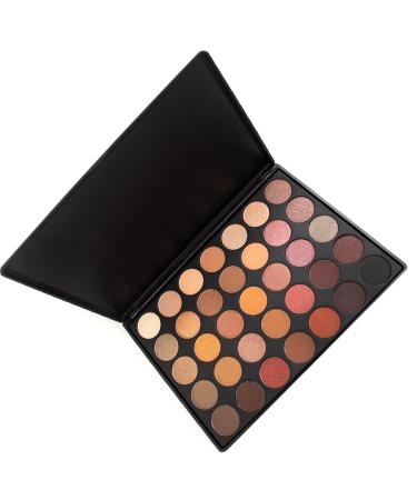 Palladio Ultimate Pro Eyeshadow Palette - 35 High Pigmented Colors for Professional and Personal Use - Matte, Shimmer, Satin Finishes - Long Lasting (FALL 2020) - Buy Online on GoSupps.com