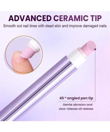 Stylo de soin des ongles 3 en 1 2025 stylo huile pour cuticules pour ongles repousse cuticules avec pointe en c ramique pour ongles suspendus ongles secs et ab m s hydrate renforce claircit - Buy Online on GoSupps.com