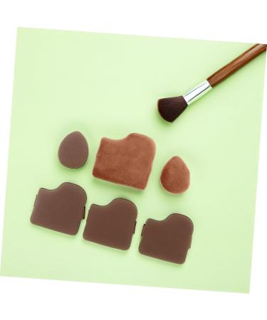  Healeved Healeved Soft Mini Makeup Powder in Chocolate Cookie Shape Skin-Friendly Compact for Dry Wet Foundation for Women - Buy Online on GoSupps.com