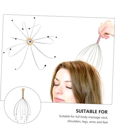 Healeved 12-Piece Multifunctional Massager Tool Set | Steel Wire Claw Massage Brush & Wood Scrubber for Ultimate Relaxation - Buy Online on GoSupps.com