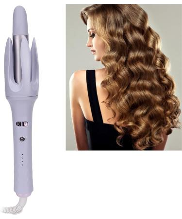 Auto Hair Curler Wand Negative Ion Automatic Ceramic Curling Iron Wand Rotating 100-240V for Home (US Plug) - Buy Online on GoSupps.com