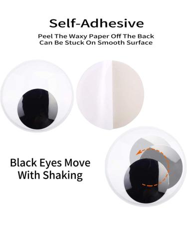 DIYASY 7.5 Giant Googly Eyes - 2 Pcs Large Self-Adhesive Wiggle Eyes for Crafts & Christmas Ornaments - Buy Online on GoSupps.com