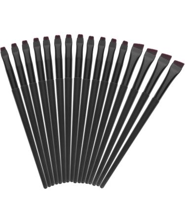 Baluue 80 Pcs Eyeliner Brush Makeup Brush Eye Makeup Tool Eye Brush for Eyeliner Black Artificial Fiber 14.50X0.90X0.70CMx5pcs Blackx5pcs - Buy Online on GoSupps.com