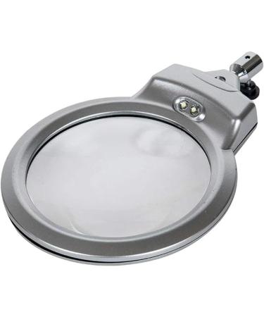 Portable Magnifiers 2.5X5X Large Mirror Hose Metal Base Desktop High Definition with LED Lights for Elderly Youth Reading Books Repair Circuit Full of Stars - Buy Online on GoSupps.com