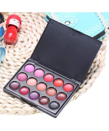 Lip Cosmetics Lip Gloss Palette Makeup Cosmetic Lip Gloss Palette Long Lasting Lipstick Lady for Women - Buy Online on GoSupps.com