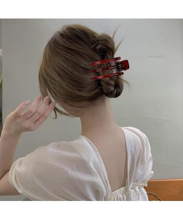 Aaiffey Alligator Clips for Hair - 3Pcs Women's French Curved Medium Hair Clips - Buy Online on GoSupps.com