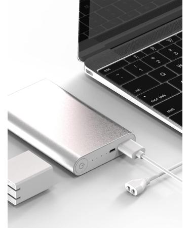 Magnetic USB-DC Charging Cable Set for Wireless Massager | Mellbree 2-Pin 6mm Replacement Cable - No Polarity Restrictions - Buy Online on GoSupps.com