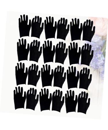POPETPOP 12 Pairs Disposable Work Gloves Hand Gloves White Cotton Gloves lab Work Gloves Pot Holder Gloves Hand Cover Cotton Work Gloves Labour Protection Gloves Absorb Sweat Fireplace Man 19x10cm - Buy Online on GoSupps.com