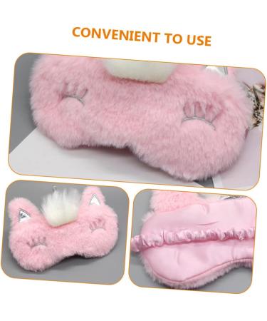 FOMIYES Plush Eye Masks - 6 Pcs Cooling Sleep Masks for Women & Men | Fox Pink Eye Covers for Travel & Home - Buy Online on GoSupps.com