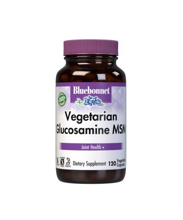 BlueBonnet Vegetarian Glucosamine Plus MSM Supplement, 120 Count ('743715011151) 120 Count (Pack of 1)
