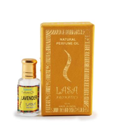 Natural Perfume Oil Long Lasting Lavender Body Fragrance Attar Gift Item For Mens And Womens - 10 ml (Pack of 1)