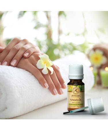 Nail Oil 10ml - 100% Natural Lemon Ylang-Ylang Jojoba & Grape Seed Oil for Strengthening & Growth - Cuticle Care for Dry & Fragile Nails - Buy Online on GoSupps.com