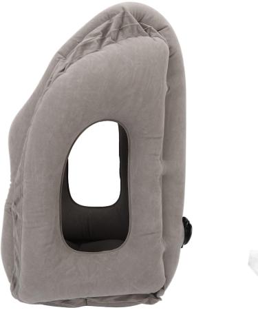 Verdant Touch Sleeping Pillow - Inflatable Travel Snack Cushion | Multifunctional Support for Travel Breathable Design Relieves Fatigue 180 Headrest Compact & Portable - Buy Online on GoSupps.com