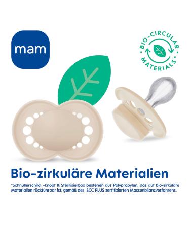 MAM Day & Night Skin Soft Silicone Pacifier Set (16+ Months) - 4 Pack with 2 Sterilized Transport Boxes - International Shipping Available - Buy Online on GoSupps.com