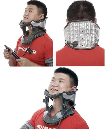 Inflatable Cervical Neck Traction Device | Pain Relief & Spine Support Collar - Buy Online on GoSupps.com