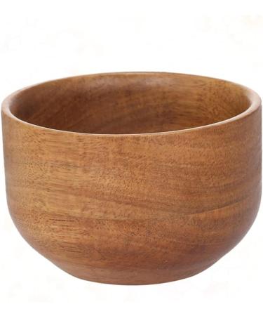 Beaupretty 3-Piece Men's Facial Cleaning Set - Shaving Soap Bowl & Foam Shell for Salon & Travel - Bamboo Light Brown 9.3x9.3x6cm - Buy Online on GoSupps.com