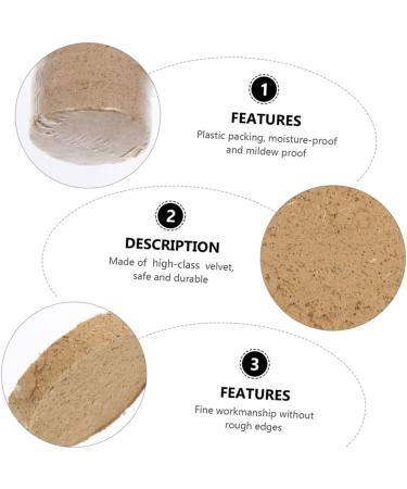 ToddMomy 25-Piece Portable Moxa Cake Pack - Multifuntional Chinese Mugwort for Moxibustion | Household Health Products - Buy Online on GoSupps.com