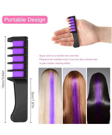 Haircover Ridge: 10-Piece Temporary Hair Chalk Set for Kids | Washable Color for Cosplay & Parties - Buy Online on GoSupps.com