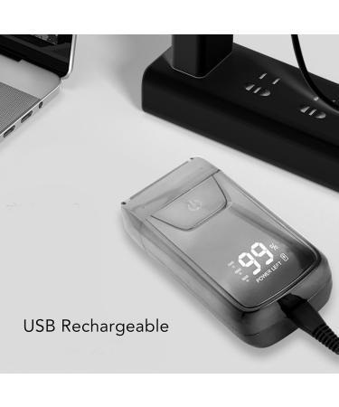 Electric Hair Clipper with Floating Stainless Steel Cutter for Perfect Fitting Grooming LCD Display Trimmer for Men - Buy Online on GoSupps.com