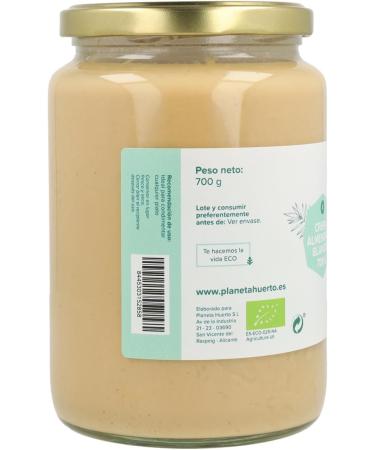  Planeta Huerto Vegetable Garden Planet | White Almond Cream 350g | Organically Grown Dried Fruits | 100% Natural Cream to Make Your Own | Healthy Food Providing Protein and Fiber - Buy Online on GoSupps.com
