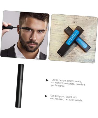 VILLCASE Coloration Temporaire Moustache Barbe Hommes Petit Format Brun Fonc Application Facile Voyage S curit Peau Sensible - Buy Online on GoSupps.com