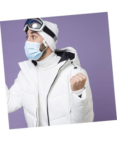 Fomiyes Ski Helmet Mask Hooks - Creative PVC Clips for Outdoor Use Universal Mask Holder for Ski & Riding Helmets - Buy Online on GoSupps.com