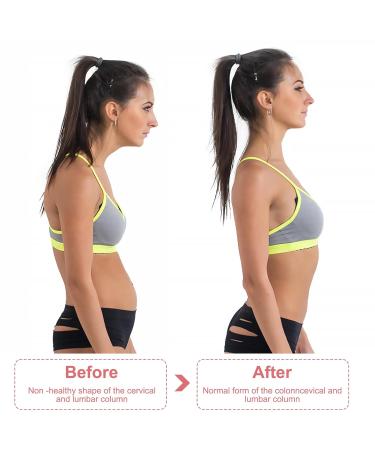 Buy Wusanna Back Straight Keeper - Posture Correction Belt for Men & Women | Pain Relief for Neck & Shoulders (XXL) - Buy Online on GoSupps.com
