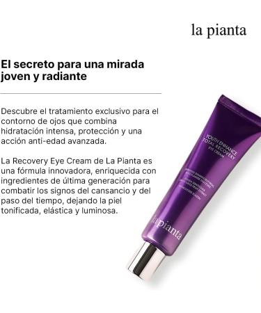 The Plant Youth Enhance Total Recovery eye and lip contour cream 30 ml with hydrolyzed collagen soothing effect - Buy Online on GoSupps.com