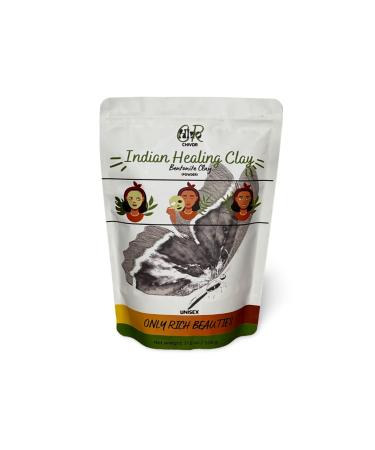 Natural Bentonite Clay Powder for Deep Pore Cleansing Facial & Body Mask | Organic Indian Healing Clay | Fuller's Earth Powder DIY for External Use-17.6 OZ (500g) Yellow